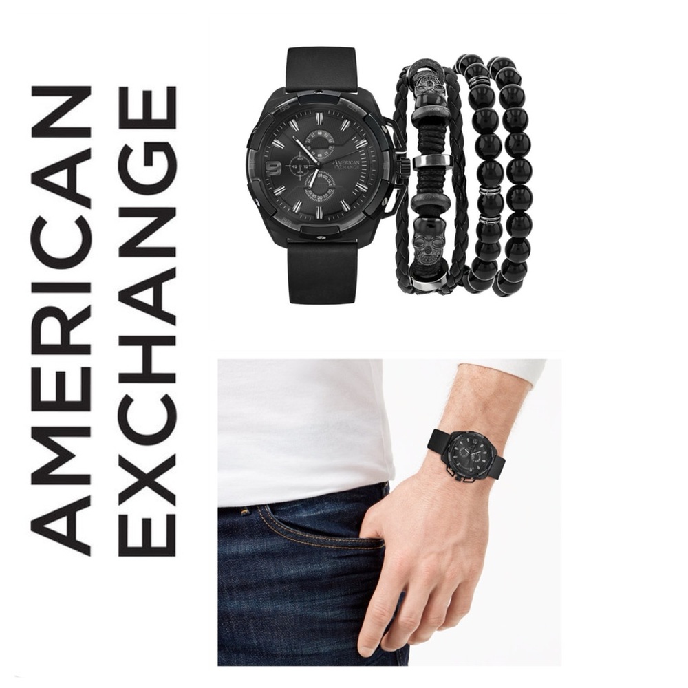 🐘🐘 American Exchange Watch and Bracelet Set